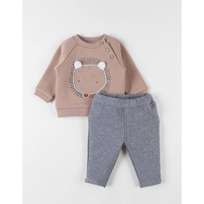 Ensemble sweatshirt + jogging, hérisson NOUKIE'S