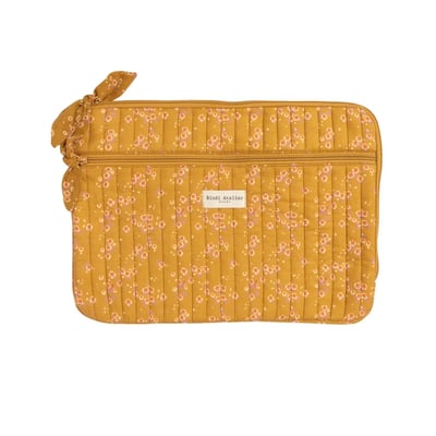 Pochette d'ordinateur en coton 13" Itsi BINDI ATELIER