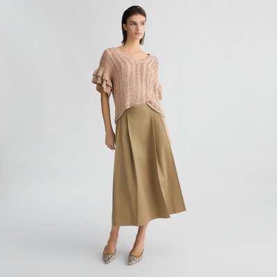 Jupe plissée beige LIU JO