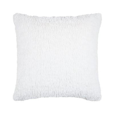 Coussin carré imitation fourrure avec recto velours LOVELY CASA