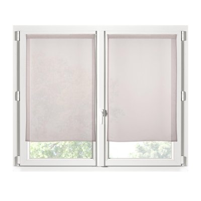 Paire de Rideaux Voile brise bise uni EDEN