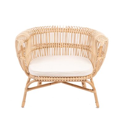 Fauteuil en rotin avec coussin HAVANA HYDILE