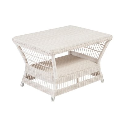 Table basse de jardin rectangulaire en résine BIARRITZ KOK