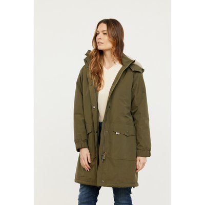 Parka kaki double femme La Redoute