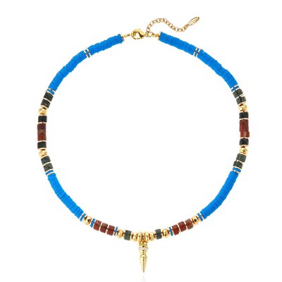 Collier ajustable avec perles et pendentif JAIPUR HIPANEMA
