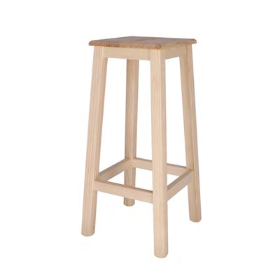 Hocker aus massiver Kiefer - hoch EUROPE & NATURE 