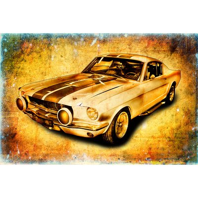 Tableau moderne mustang HEXOA