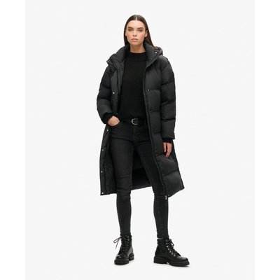 Doudoune longue à capuche SUPERDRY