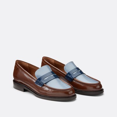 Mokassins aus dreifarbigem Leder LA REDOUTE COLLECTIONS