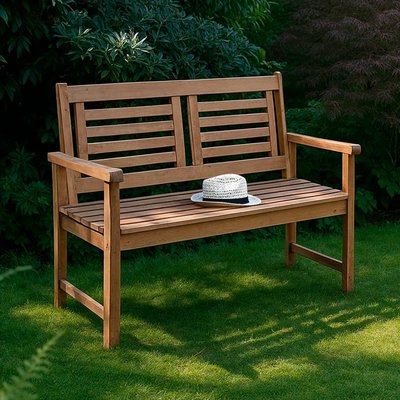 Banc Fidgi petit modèle en acacia CEMONJARDIN