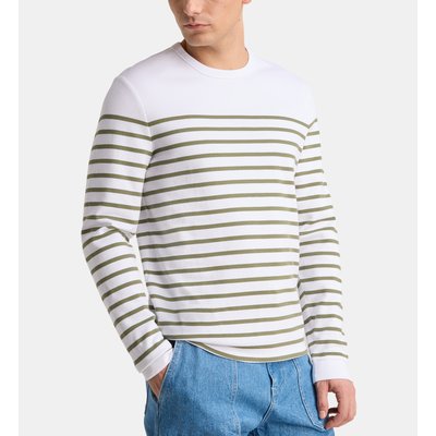 T-shirt Droit Manches Longues Sarina Coton Bio GALERIES LAFAYETTE