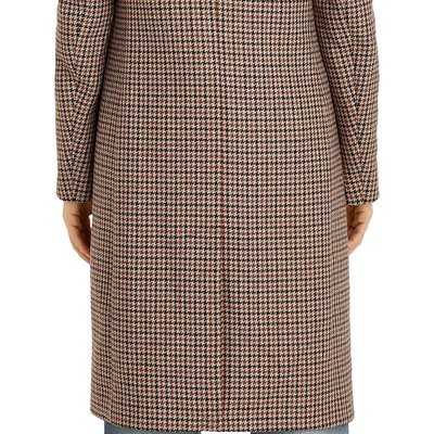 Cappotto in misto lana a quadri TOMMY HILFIGER