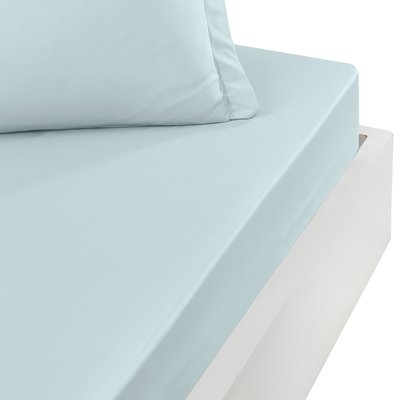 Drap housse bonnet 40 cm en percale coton SOFT PERCALE PLUS SENSEI MAISON