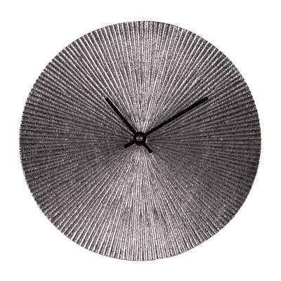 Horloge à poser     25 cm en métal-SOLEIL TABLE PASSION