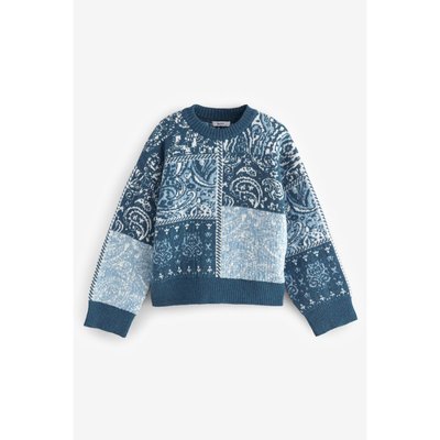 Pull en maille à motif jacquard NEXT