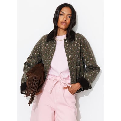 Veste workwear fleurie PROMOD
