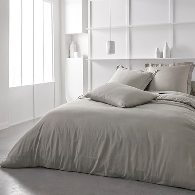 Housse de couette 2 personnes uni coton ORGANIC TODAY