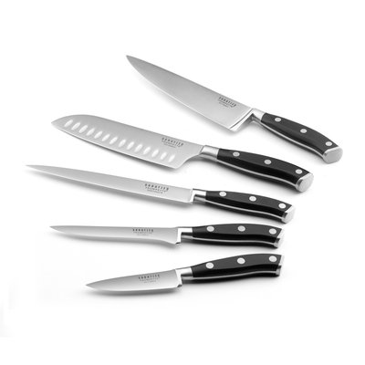 Set 5 couteaux de cuisine - VULCANO SABATIER TROMPETTE