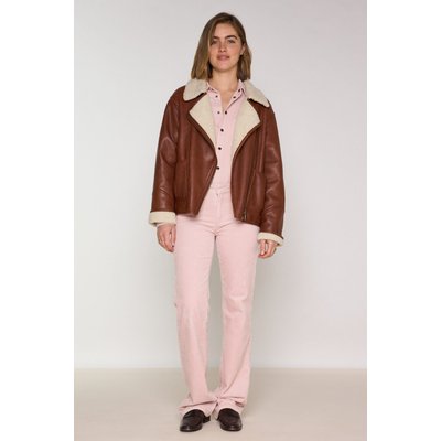 Blouson en cuir unisexe alex Maison 123