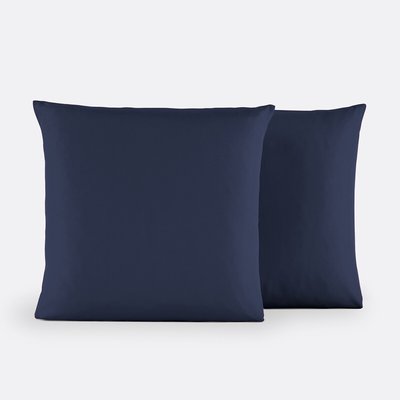 Lot de 2 taies d'oreiller microfibre recyclée SO'HOME