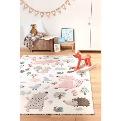 Tapis enfant motif animaux de la forêt , FOREST SIGIKID