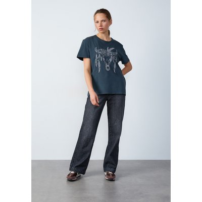 T-shirt en coton brodé GOWBOY ETAM
