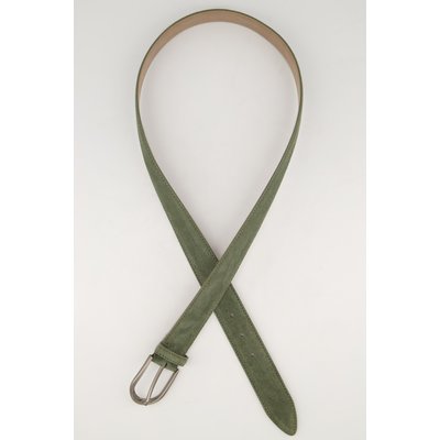 Ceinture en cuir, daim, boucle métallique ULLA POPKEN