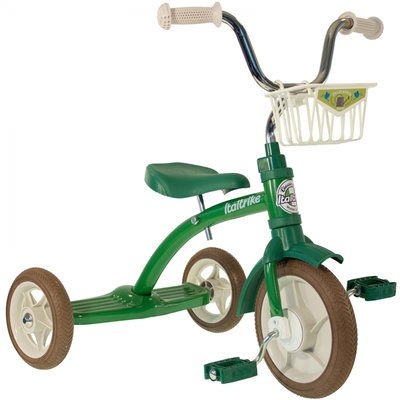 Tricycle enfant 2/5 ans Super Lucy vert ITALTRIKE