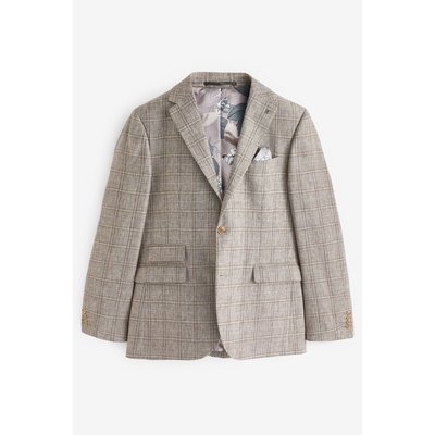 Veste de costume mélangé à carreaux NEXT