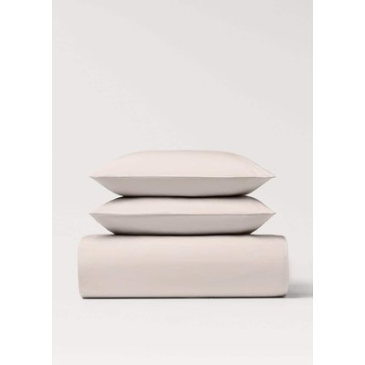 Housse de couette coton percale 300 fils lit 150/160 cm MANGO HOME
