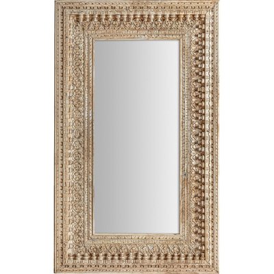 Miroir en bois de mangue, rectangulaire, Vouxell RECOLLECTION