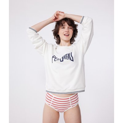 Lot de 2 culottes tailles hautes en coton PETIT BATEAU
