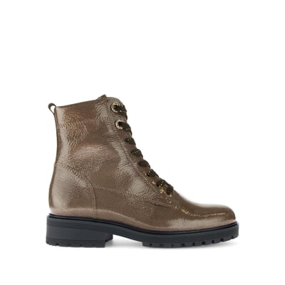 Bottines en cuir verni à talon décroché GABOR