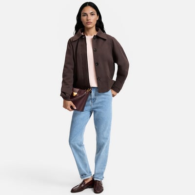 Short Hooded Trench Coat LA REDOUTE COLLECTIONS