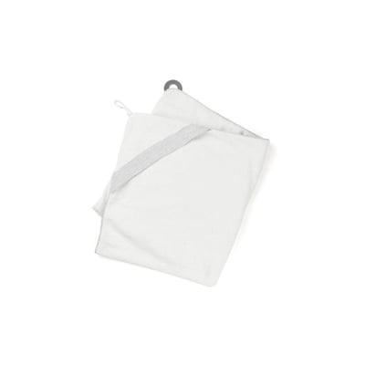 Cape de bain XL avec anneau de dentition Dry'n Play White BABYMOOV