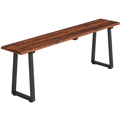 Tabouret de jardin Acier Finition carbonisée OUTSUNNY