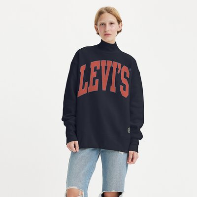 Felpa collo alto, logo davanti LEVI'S