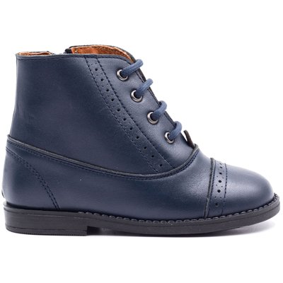 Boots zippées en daim ROMARIC BONI&SIDONIE