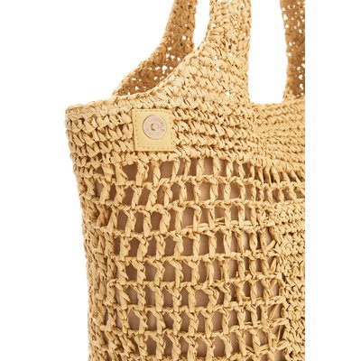 Sac À Bandoulière En Raffia GUESS