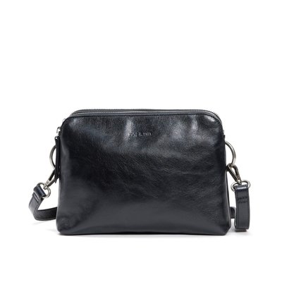 Sac à bandoulière en cuir lisse NAEL NAT & NIN