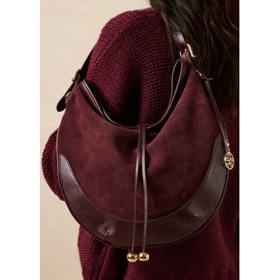 Sac hobo en cuir LA FEE MARABOUTEE