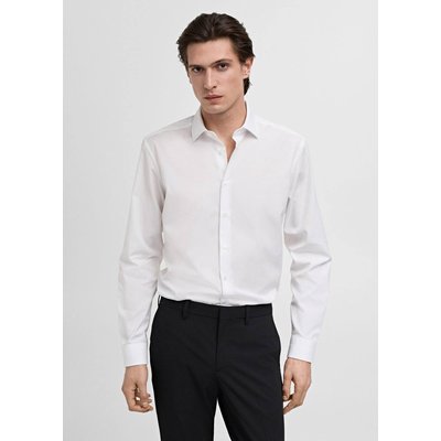 Chemise costume slim-fit popeline coton MANGO MAN