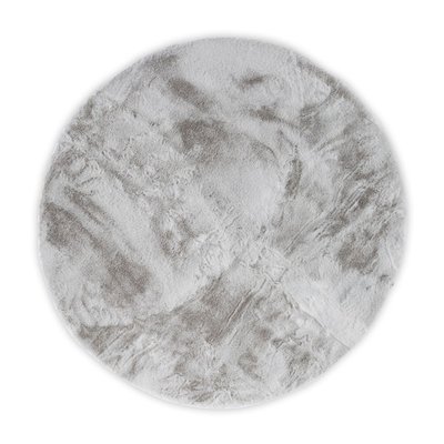 Tapis Chiara, tissé, fausse fourrure, rond GINO FALCONE