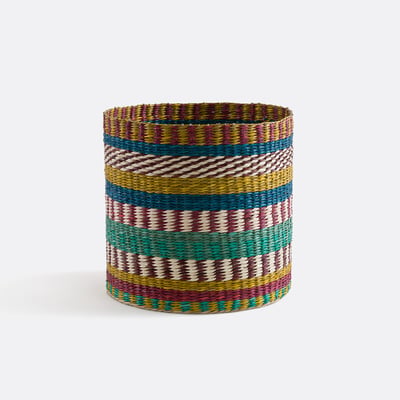 Panier multicolore en herbier, Balia LA REDOUTE INTERIEURS