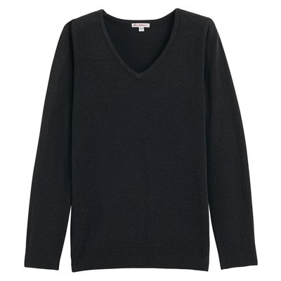 Pull col V, fine maille au toucher très doux ANNE WEYBURN
