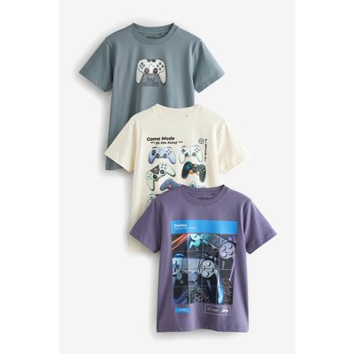 T-shirt manches courtes, lot de 3 NEXT