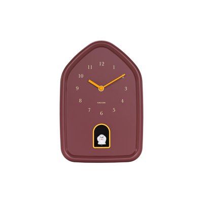 Horloge Murale Plastique MODERN DOGGY KARLSSON