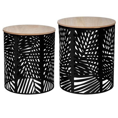 Tables gigognes FEUILLES ATMOSPHERA