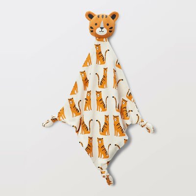Doudou imprimé en coton BIO BOUT'CHOU