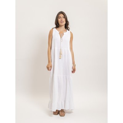 Robe Longue Gaze De Coton Ijelma DONA LISA
